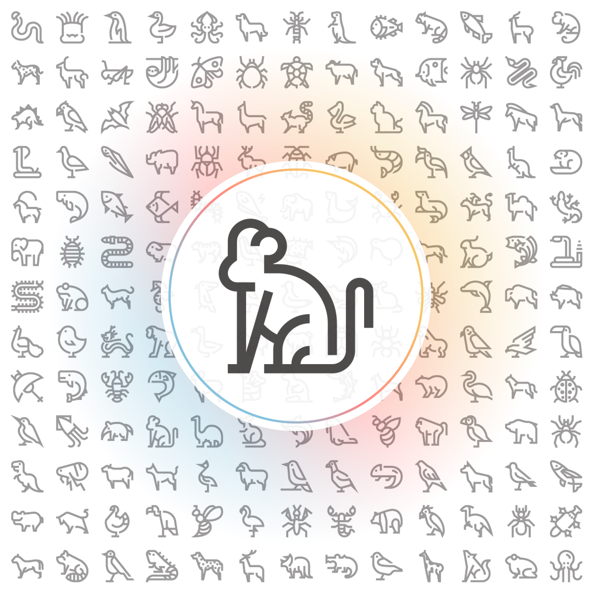 Monkey Icon - Iconshock