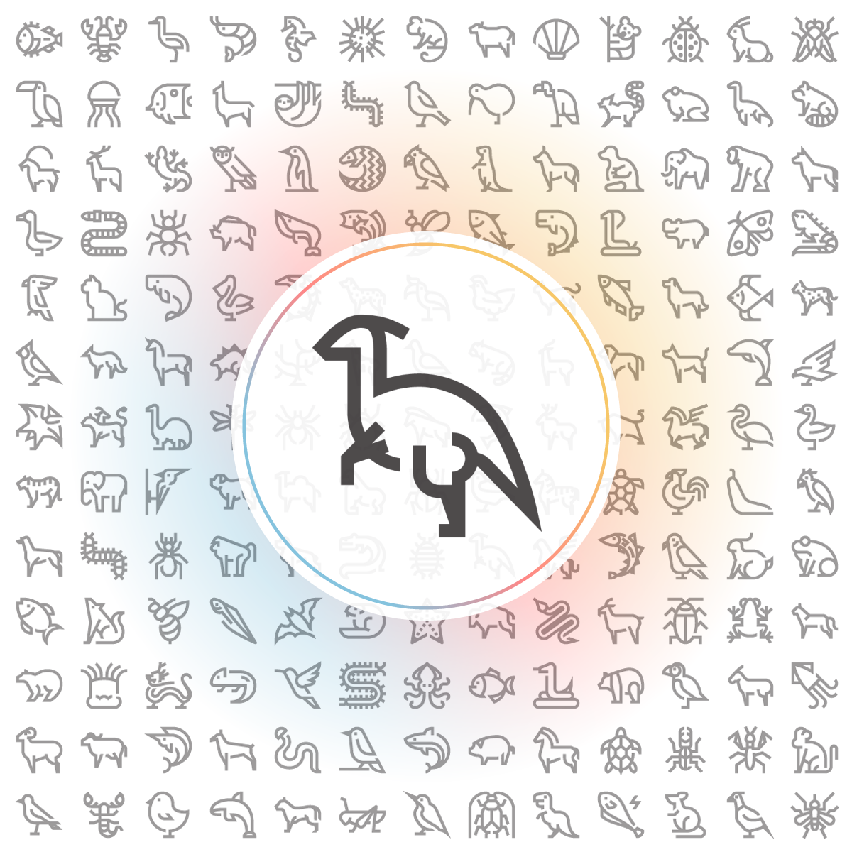 Parasaurolophus Icon - Iconshock
