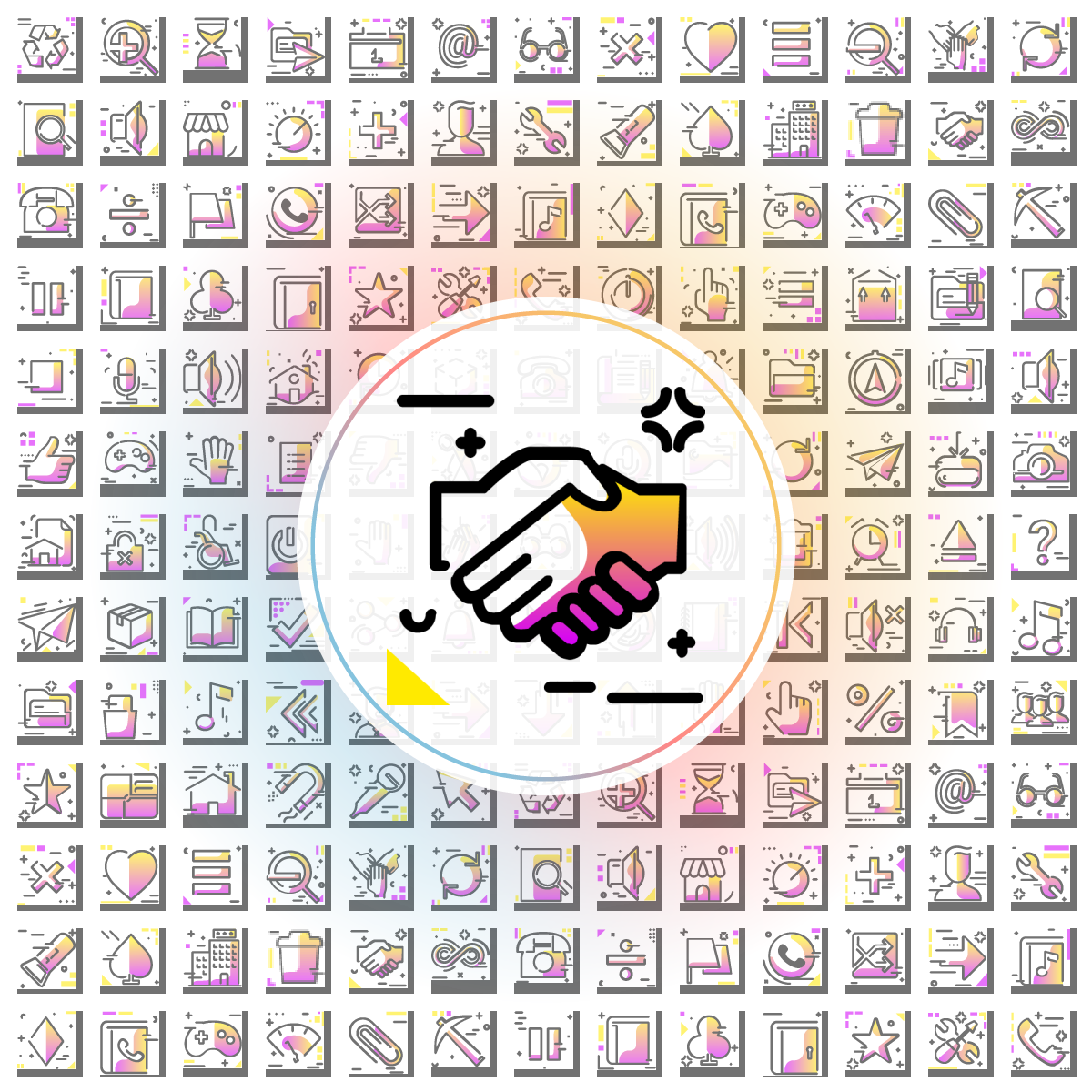 Hand shake Icon - Iconshock